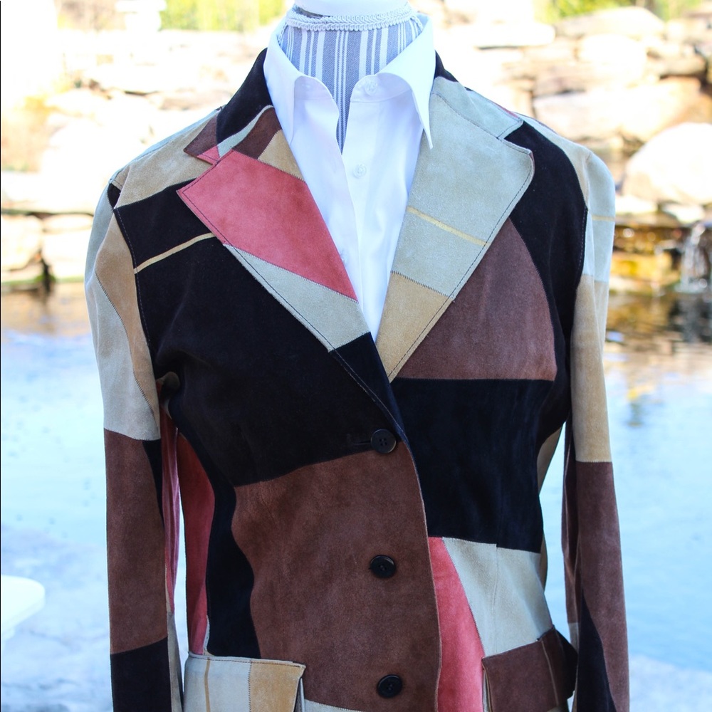 RARE Vintage Gilles Ricart City Suede Jacket